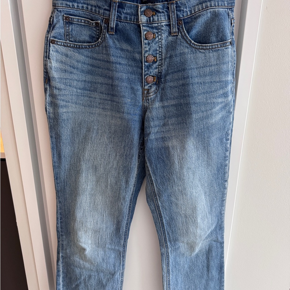 J. Crew high rise crop flare Jeans